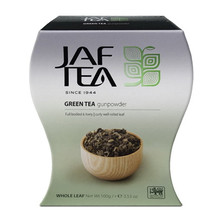 Чай JAF Gunpowder 100 г. SC зеленый чай в фигурной пачке