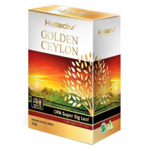 Чай HELADIV (Хэладив) листовой GOLDEN CEYLON OPA Big Leaf 250 гр