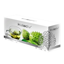 Чай HELADIV (Хэладив) пакетированный GREEN SOURSOP (зелёный с соу-сэпом) 25 п.