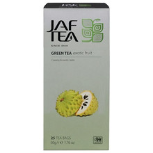 Чай JAF SC Green Exotic fruit 25 пак., зелёный чай с аром.