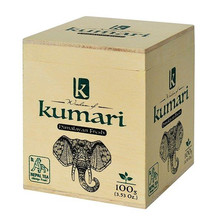 KUMARI Premium Fresh Green Tea 100гр Деревянная шкатулка