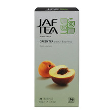 Чай JAF SC Green Peach+Apricot зеленый ароматиз. пакетир. 25 пак.