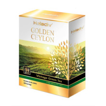 Чай HELADIV (Хэладив) пакетированный GOLDEN CEYLON Vintage Green 100 п.